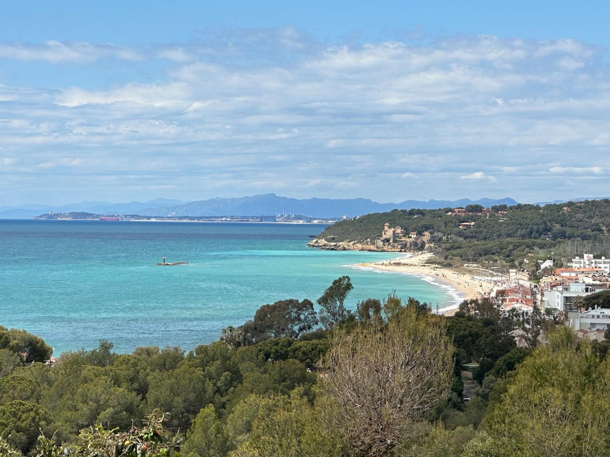 Villa Alex Altafulla Hermosa Casa Con Espectaculares Vistas Al Mar Y A Tocar De Una Idilica Calita מראה חיצוני תמונה
